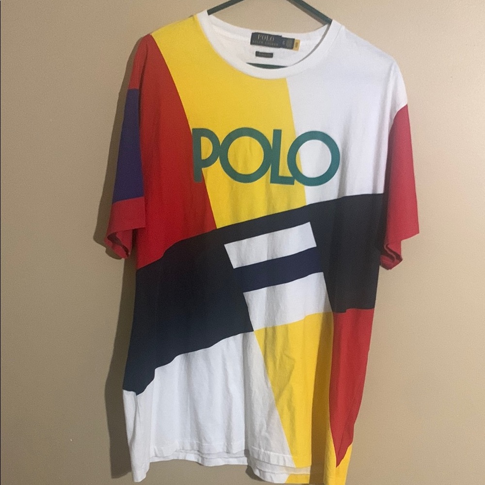 Polo by Ralph Lauren Multicolor Graphic Men's Shirt